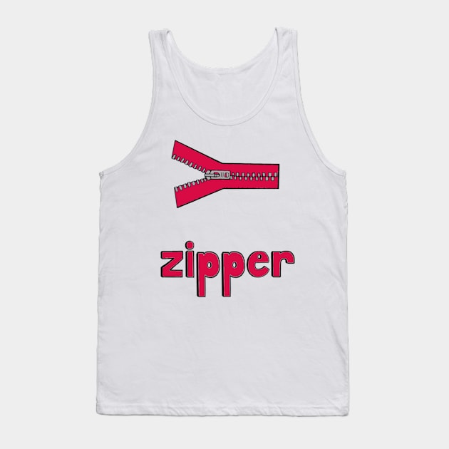 This is a ZIPPER Tank Top by Embracing-Motherhood